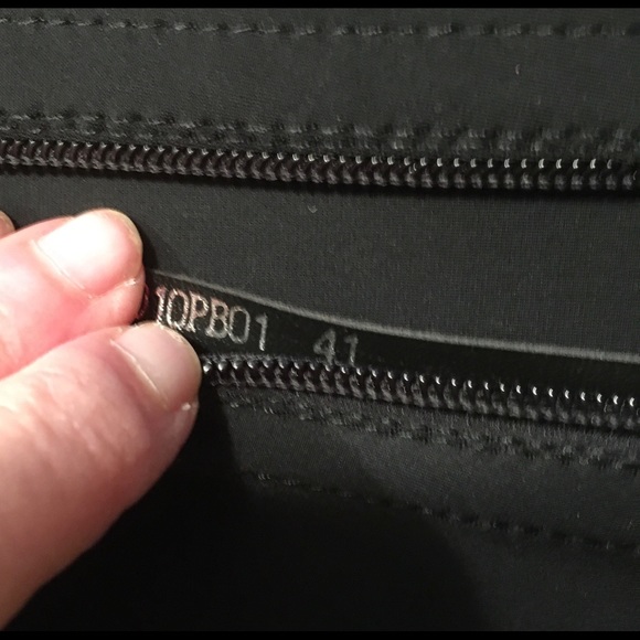 Pilar Abril Wedge Stretch Textured Croc Knee High Boots Sz 9.5/EU 41 - Picture 6 of 10